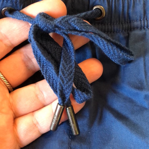 GAP Size Large Pull-On Short Cotton/Spandex Classic Blue Elastic & Tie $49 NEW - Picture 11 of 16